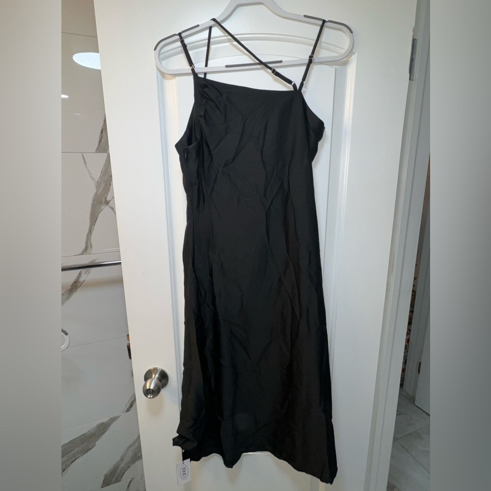 Fun strap black dress- simple